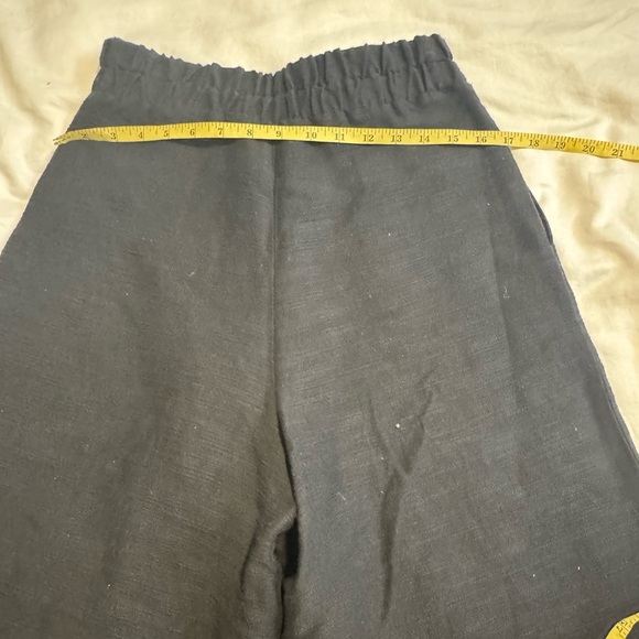 Apiece Apart Women's Bari Crop Trouser Pants 4020BDT Black Size 2 - Picture 9 of 14